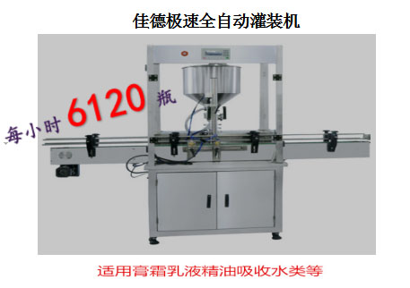 化妝品極速灌裝機
